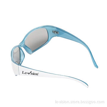 Circular Cinema Glasses for Passive DLP-Link 3D ConverterNew